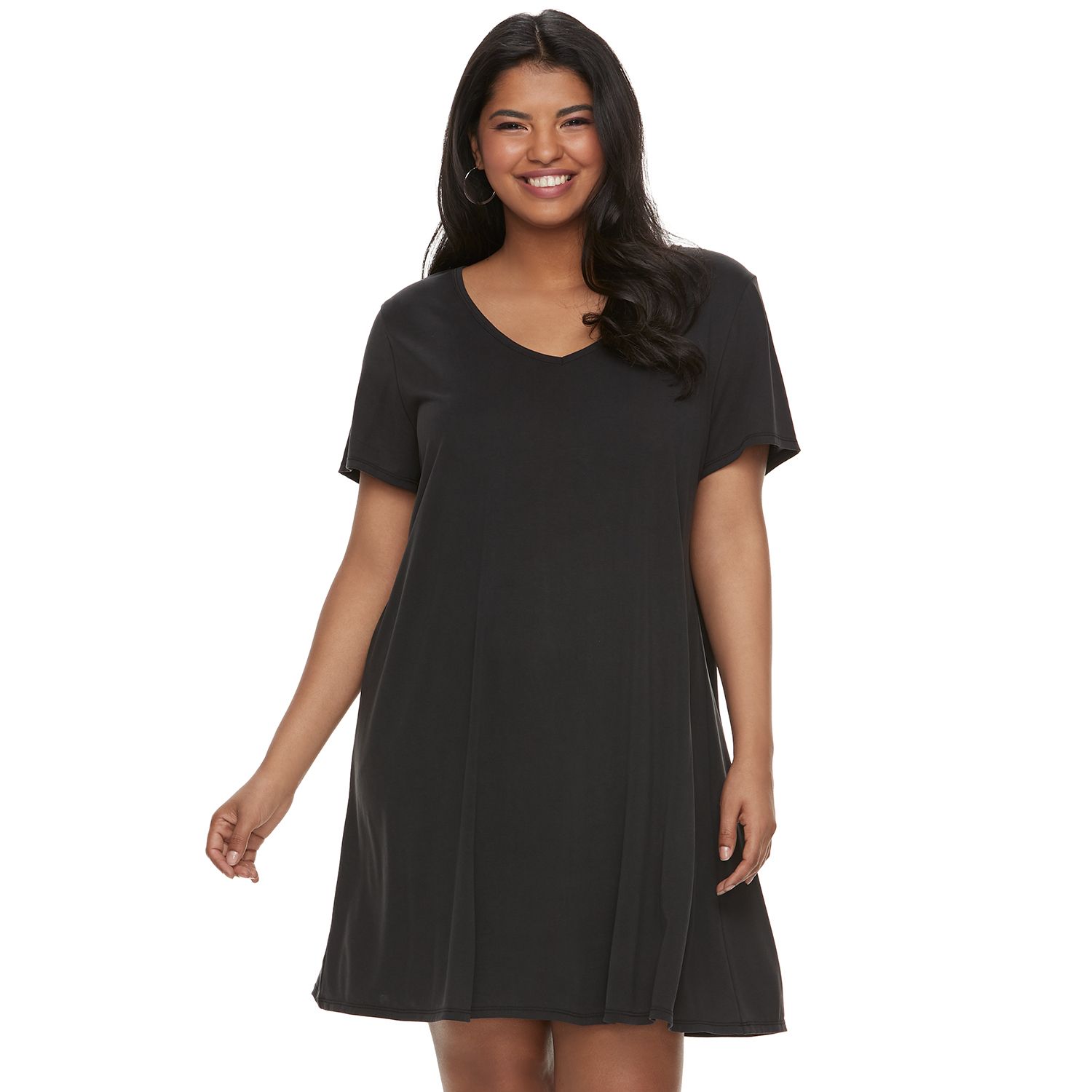 kohls tee shirt dress