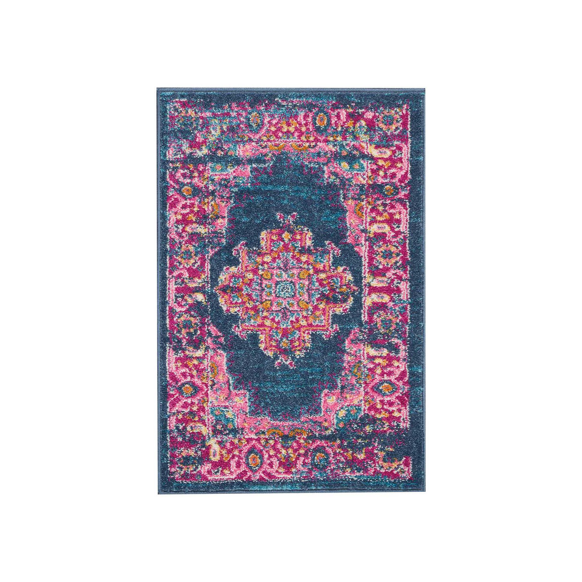 Nourison Passion Bohemian Vintage Rug, Blue