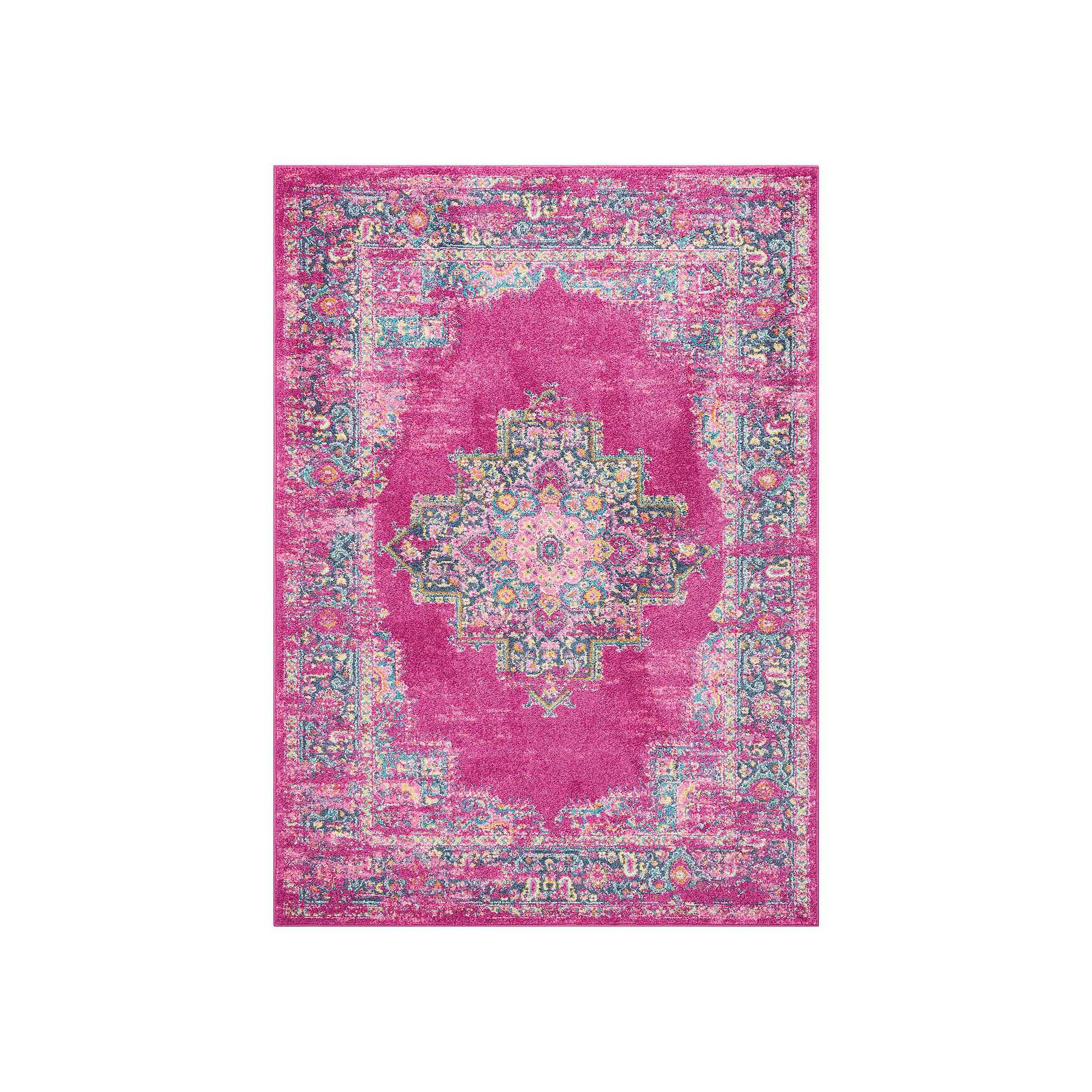 Nourison Passion Bohemian Vintage Rug, Pink