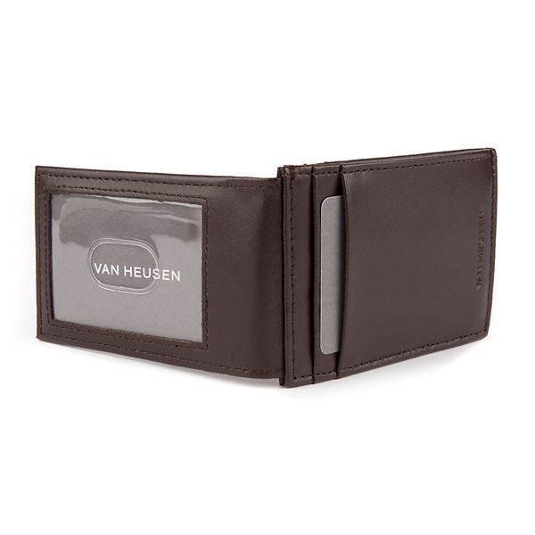 Buy Van Heusen Black Wallet and Key Chain Online - 766733