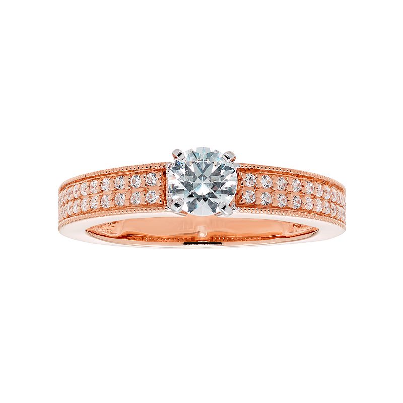 54186831 14k Gold Round Cut 3/4 Carat T.W. IGL Certified Di sku 54186831