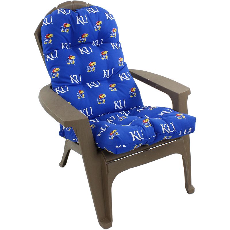 College Covers Kansas Jayhawks Adirondack Chair Cushion, Multicolor