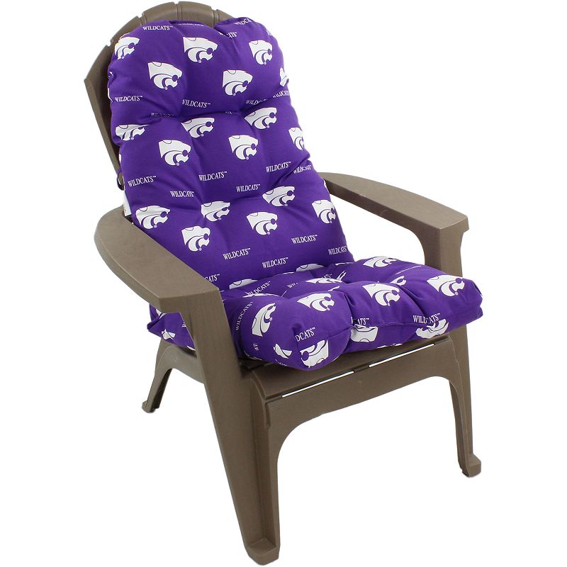 College Covers Kansas State Wildcats Adirondack Chair Cushion, Multicolor