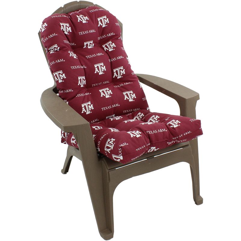 College Covers Texas A&M Aggies Adirondack Chair Cushion, Multicolor