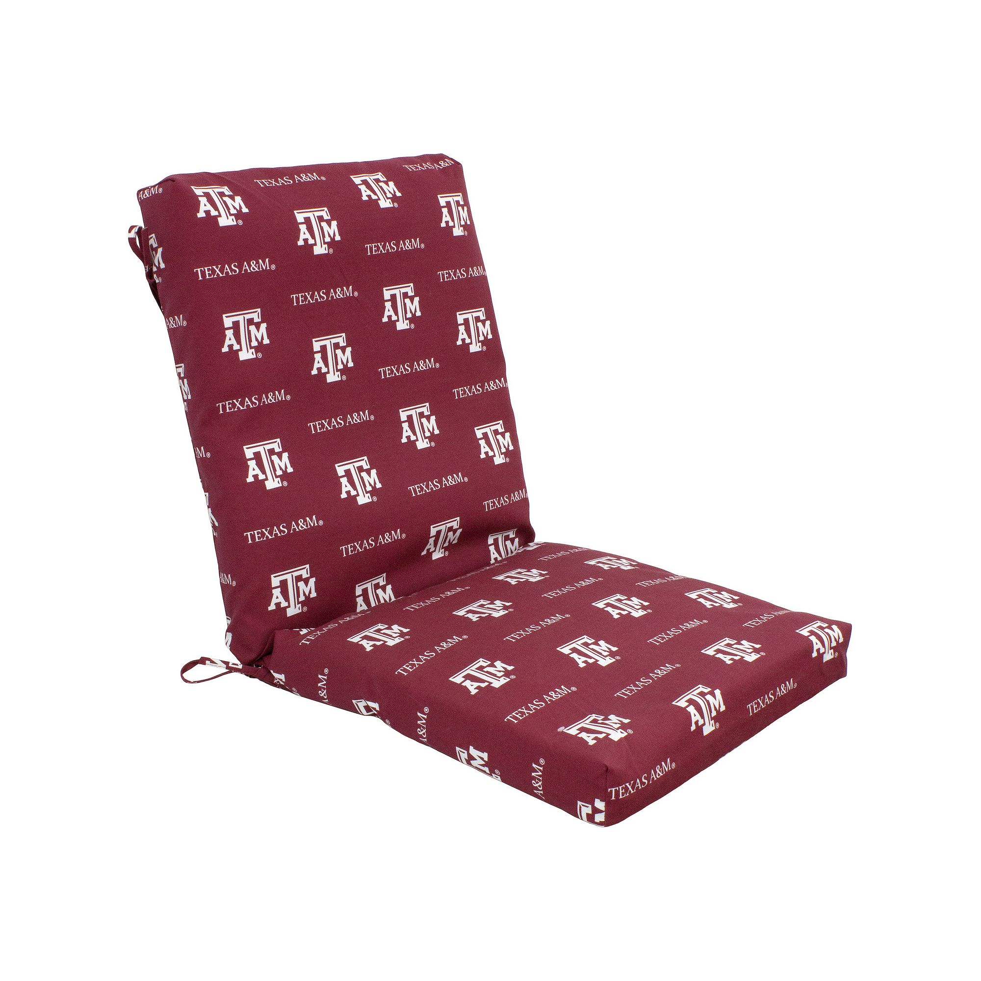 College Covers Texas A&M Aggies 2-Piece Chair Cushions, Team