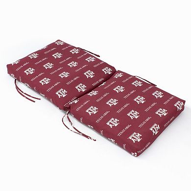 College Covers Texas A&M Aggies 2-Piece Chair Cushions