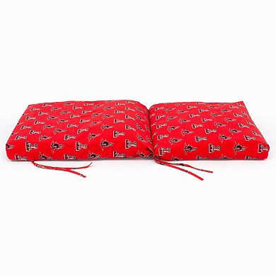 College Covers Texas Tech Red Raiders 2-Piece Chair Cushions