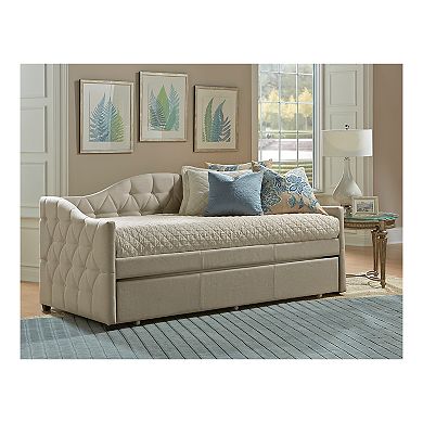 Hillsdale Furniture Jamie Tufted Daybed & Trundle