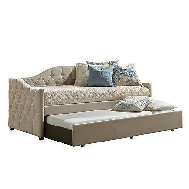 Hillsdale Furniture Jamie Tufted Daybed & Trundle