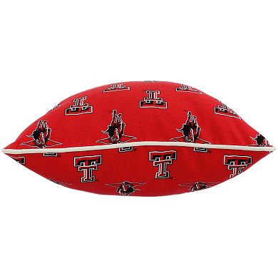 College Covers Texas Tech Red Raiders Outdoor Decorative Pillow