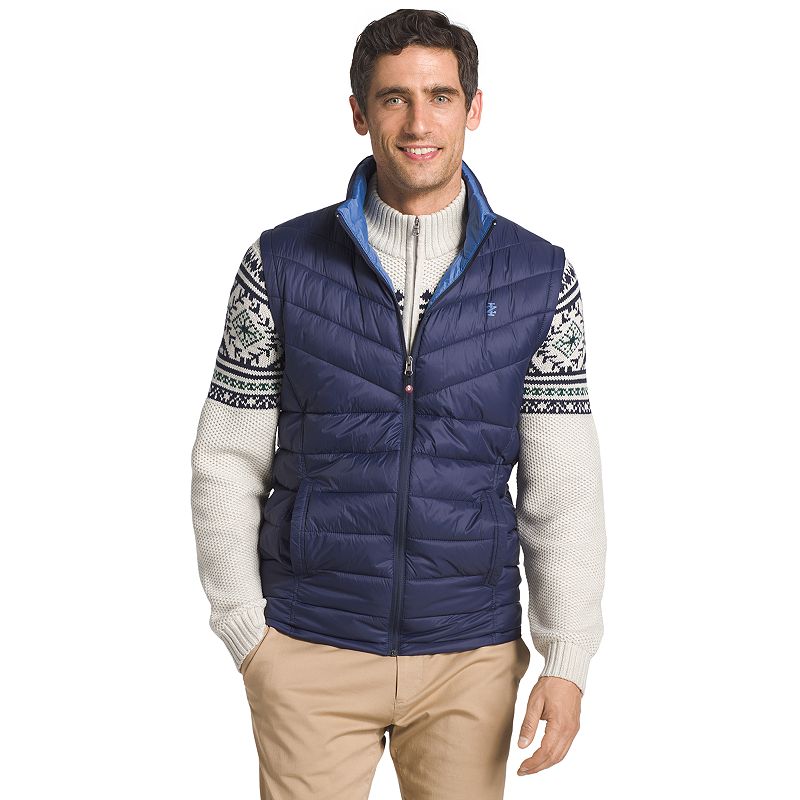 UPC 676108793139 product image for Men's IZOD Puffer Vest, Size: XL, Dark Blue | upcitemdb.com