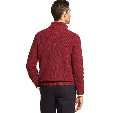 Men's IZOD Classic-Fit Sherpa-Lined Quarter-Zip Pullover Sweater