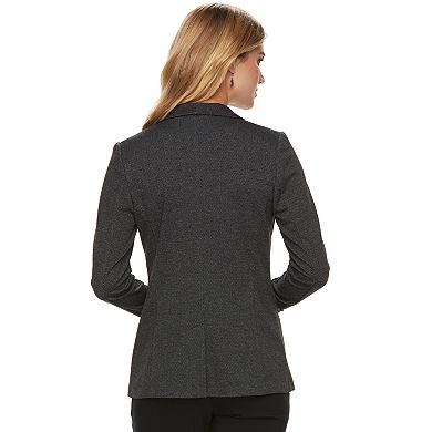 Women's Apt. 9® Knit Boyfriend Blazer