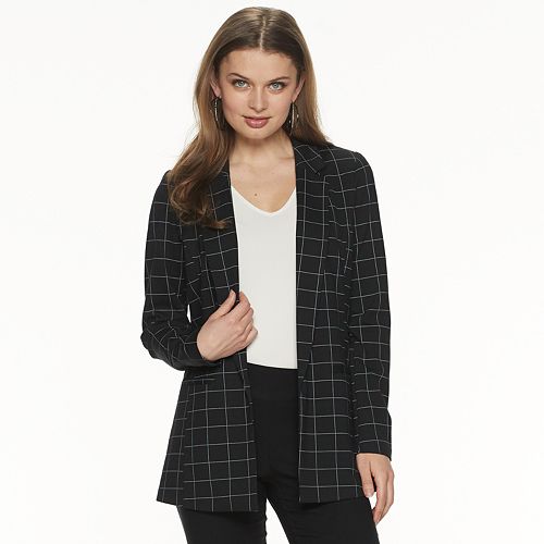 Women's Apt. 9® Knit Boyfriend Blazer