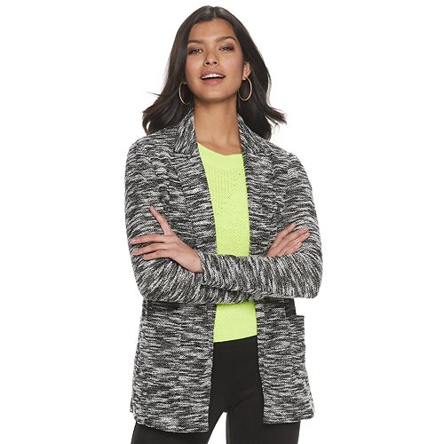 Women's Apt. 9® Knit Boyfriend Blazer