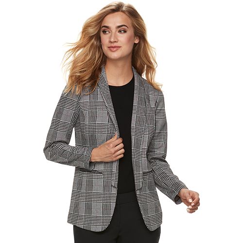 Women's Apt. 9® Knit Boyfriend Blazer