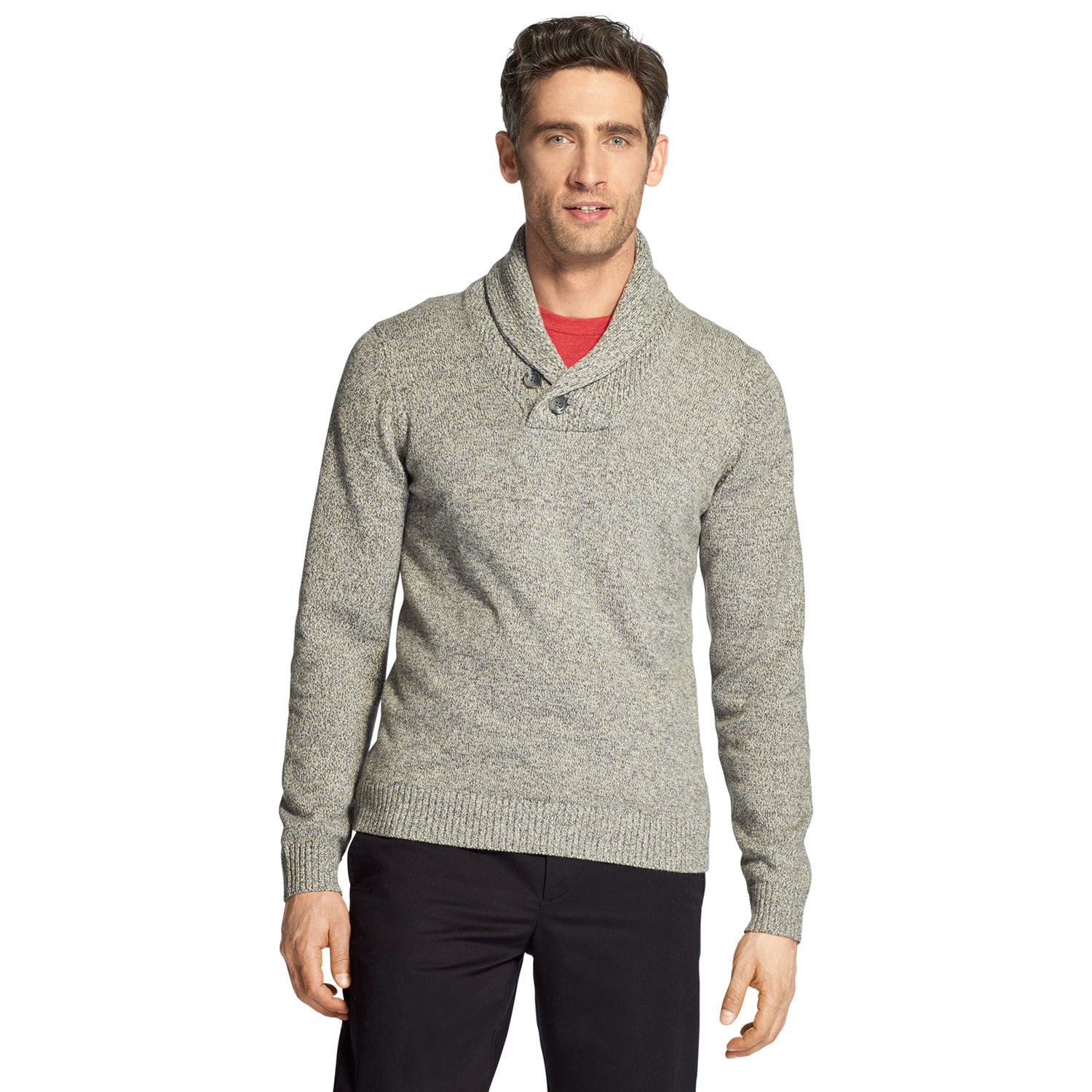 mens shawl collar sweater