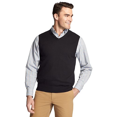 Men's IZOD Premium Essentials ClassicFit WoolBlend Sweater Vest