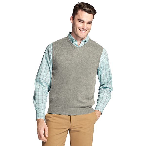 Men's IZOD Premium Essentials Classic-Fit Wool-Blend Sweater Vest