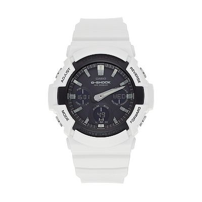 CASIO G-SHOCK GAW-100B-7AJF 電波ソーラー メンズ 白 G-SHOCK BASIC 電波ソーラー メンズ 腕時計 アナログ デジタル