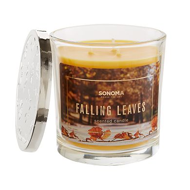 Sonoma Goods For Life® Falling Leaves 14-oz. Candle Jar