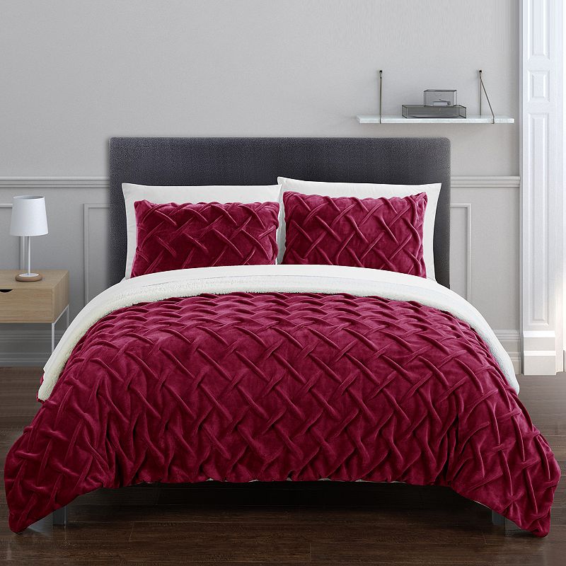 Chic Home Naama Comforter Set, Red, King