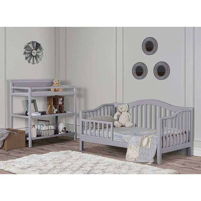 Dream On Me Austin Toddler Day Bed, Pebble Grey
