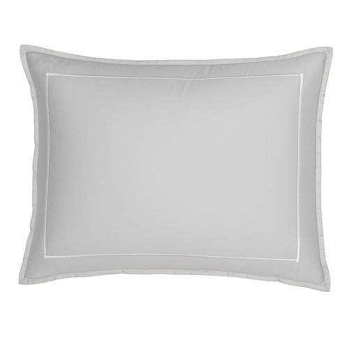 Flatiron Hotel Satin Stitch Pillow Sham