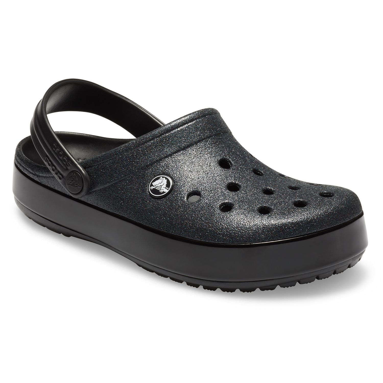 glitter crocs