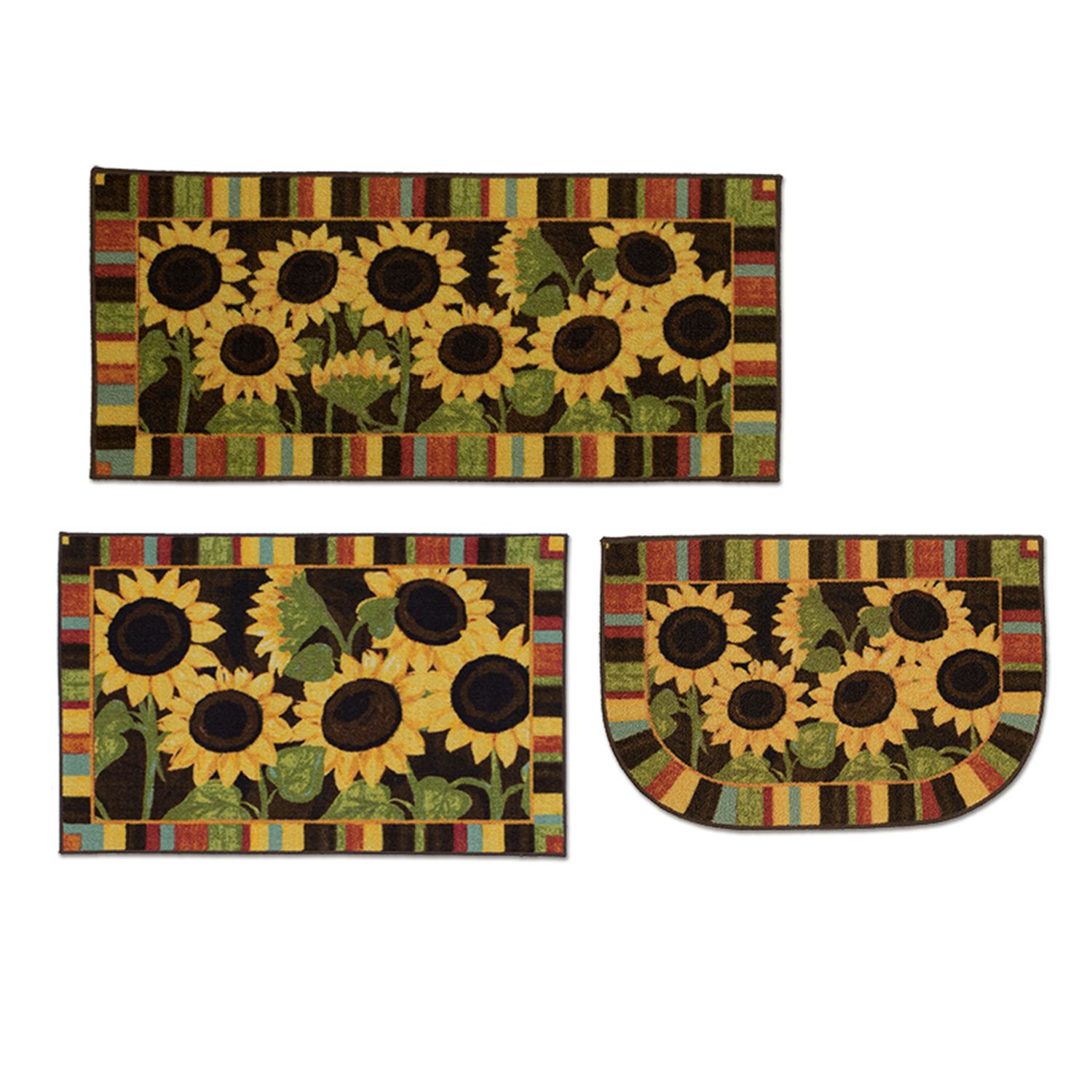 Sunflower Kitchen Rugs Kitchen Rugs And Mats Non Slip Doormat   3328002