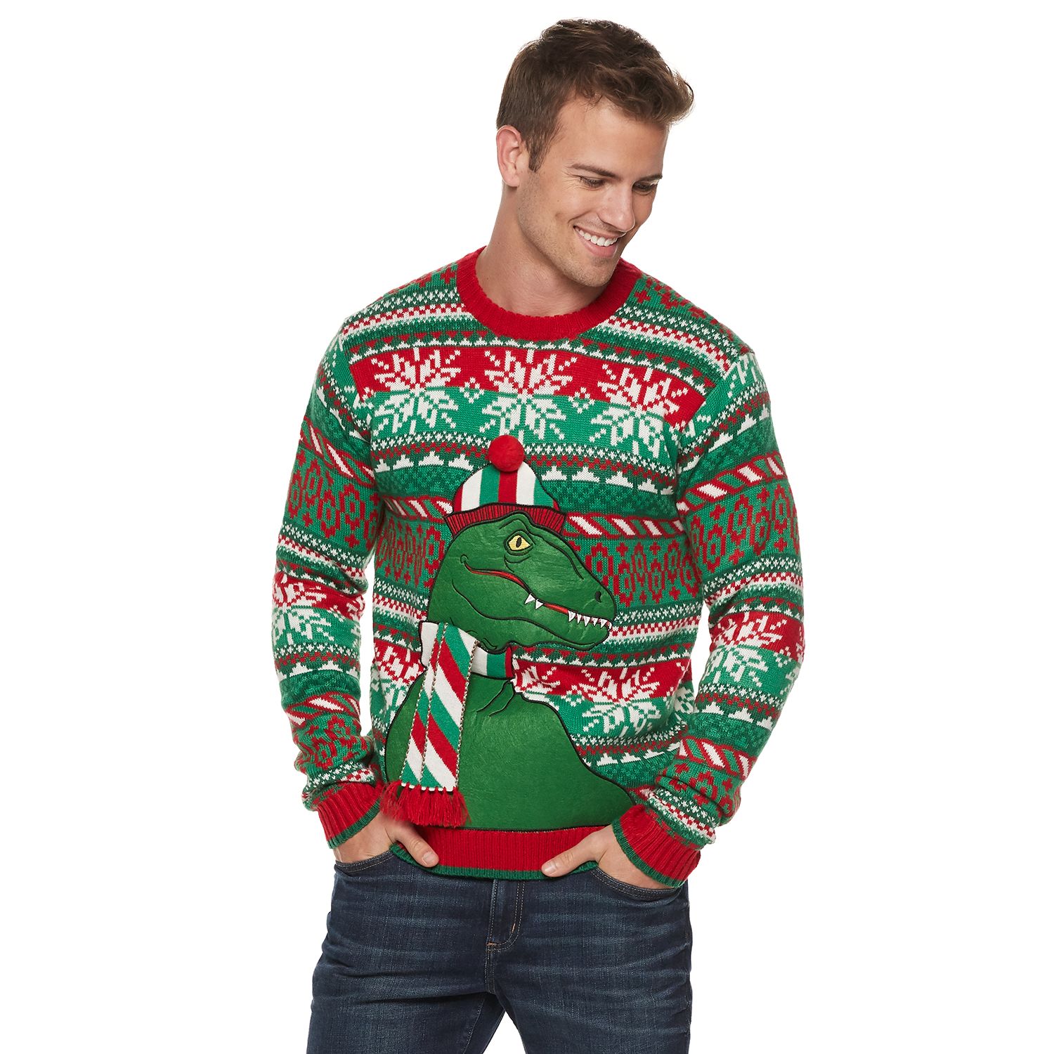 raptors christmas sweater