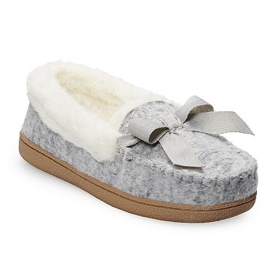 Kohls womens moccasin slippers store