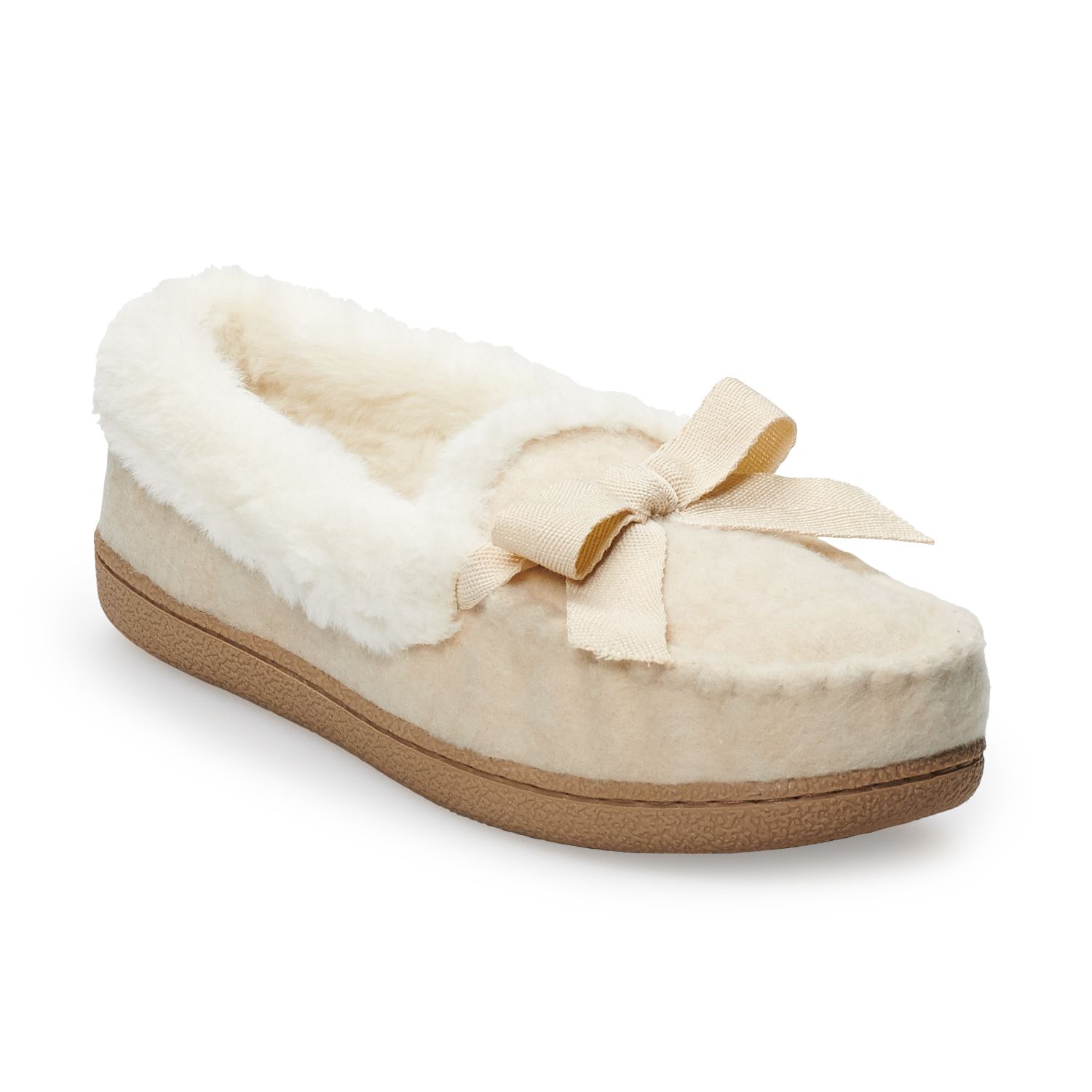 kohls womens bedroom slippers