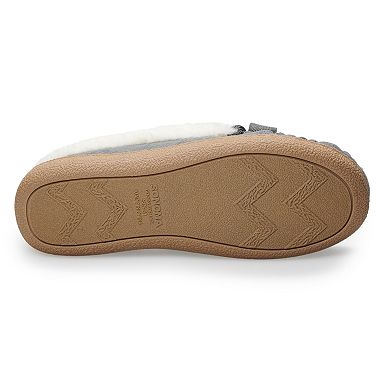 Women's Sonoma Goods For Life® Basic Microsuede Moccasin Slippers