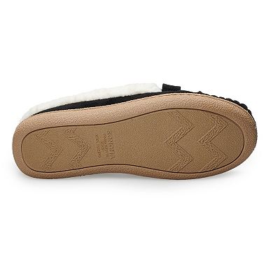 Women's Sonoma Goods For Life® Basic Microsuede Moccasin Slippers