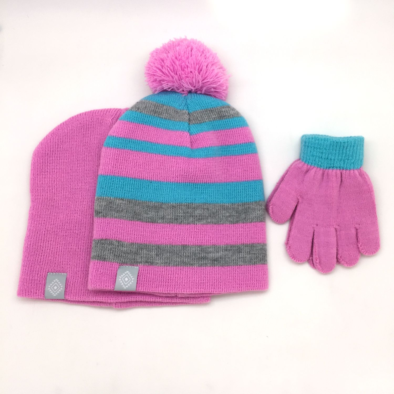 toddler hat and gloves