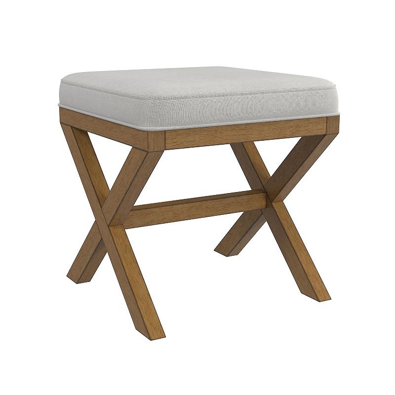 Hillsdale Furniture Somerset Vanity Bench, Brown