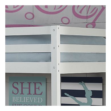 Hillsdale Furniture Caspian Twin Study Loft Bed