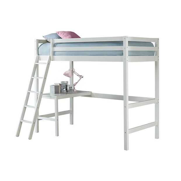 Hillsdale caspian twin study loft deals bed