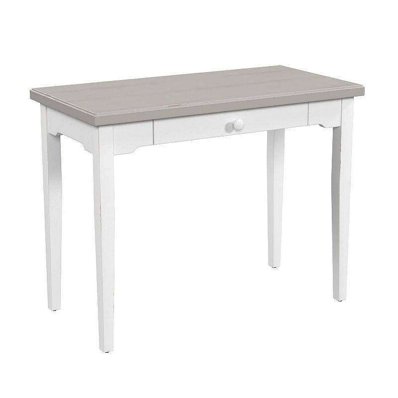 Hillsdale Furniture Clarion Distressed Desk, Grey