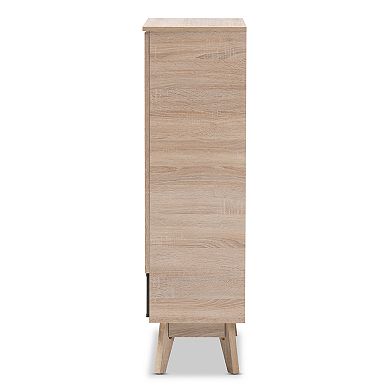 Baxton Studio Fella Shoe Cabinet