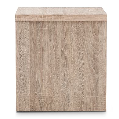 Baxton Studio Jamie 1-Drawer Nightstand