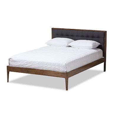 Baxton Studio Jupiter Tufted Platform Bed