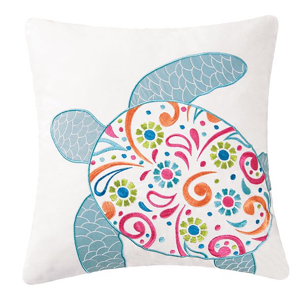 C&F Home St. Kitts Sea Turtle Throw Pillow