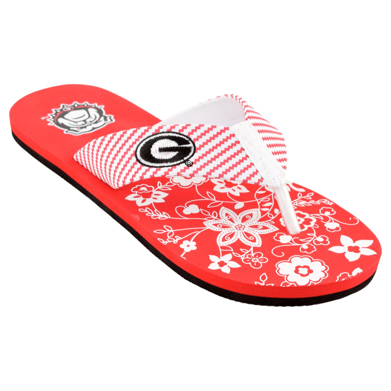 georgia bulldogs nike slides