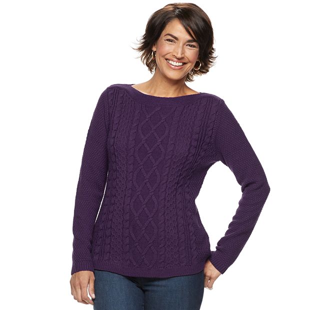 Kohls hot sale sweaters petite