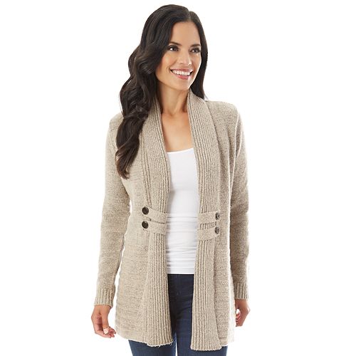 Women's Apt. 9® Button-Tab Cardigan