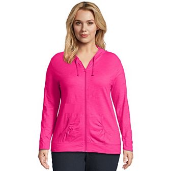 Plus Size Just My Size® Slubbed Hoodie