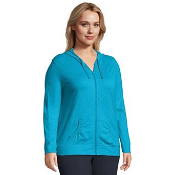 Plus Size Just My Size® Slubbed Hoodie