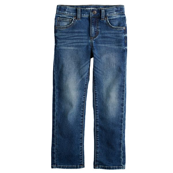 Boys 412 Sonoma Goods For Life® Comfort Knit Denim Straight Jeans in